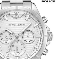 Police Herrenuhr Edelstahl silber Police Raho Armbanduhr UPOK2227805