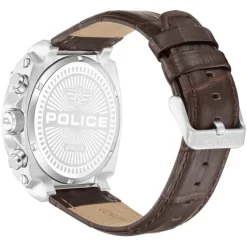 Police Herrenuhr Leder braun Police Norwood Armbanduhr UPOF0021902