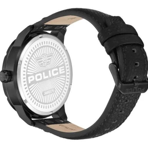 Police Herrenuhr Leder schwarz Police Huntley Armbanduhr UPOA0022001
