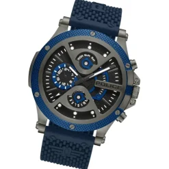 Police Herrenuhr Silikon blau Police Surigao Armbanduhr UPOQ2110503