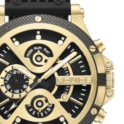 Police Herrenuhr Silikon schwarz Police Surigao Armbanduhr UPOQ2110501
