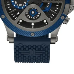 Police Herrenuhr Silikon blau Police Surigao Armbanduhr UPOQ2110503