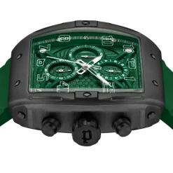 Police Herrenuhr Silikon grün Police Coswig Armbanduhr UPOO0063103