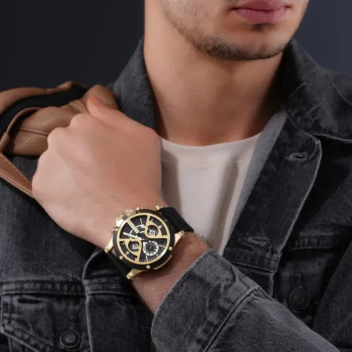 Police Herrenuhr Silikon schwarz Police Surigao Armbanduhr UPOQ2110501