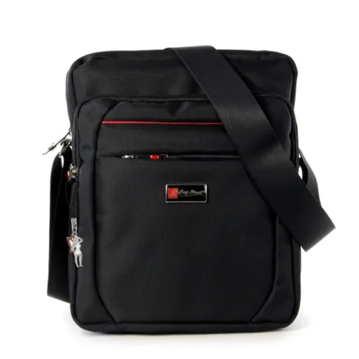 Polyester schwarz Crossbody Bag Street OTJ254S