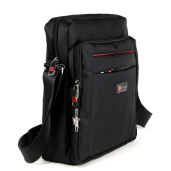 Polyester schwarz Crossbody Bag Street OTJ254S