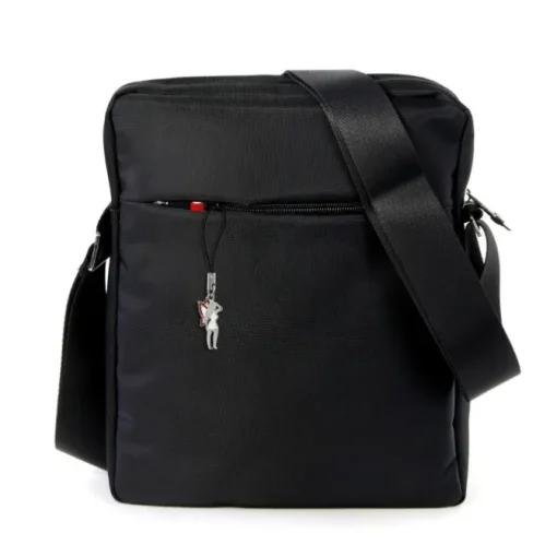 Polyester schwarz Crossbody Bag Street OTJ254S
