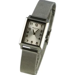 Regent Damen Armbanduhr Analog Metallarmband silber UR2251520