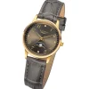 Regent Damen Armbanduhr Analog Lederarmband braun UR2102553
