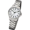 Regent Damen Armbanduhr Analog Metallarmband silber UR2192563