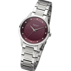 Regent Damen Armbanduhr Analog Metallarmband silber UR2252810