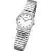 Regent Damen Armbanduhr Analog Edelstahlarmband silber URF1244