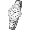 Regent Damen Armbanduhr Analog Metallarmband silber URF1459