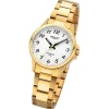 Regent Damen Armbanduhr Analog Metallarmband gold URF1461