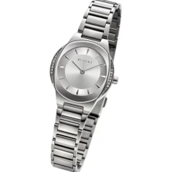 Regent Damen Armbanduhr Analog Metallarmband silber URF1488