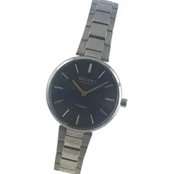 Regent Damen Armbanduhr Analog Metallarmband silber UR2192515