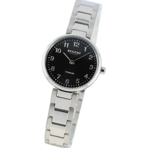 Regent Damen Armbanduhr Analog Metallarmband silber UR2192521