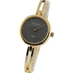 Regent Damen Armbanduhr Analog Metallarmband gold UR2214001