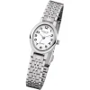Regent Damen Armbanduhr Analog F-1169 Quarz-Uhr Metall silber URF1169