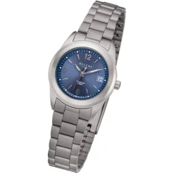 Regent Damen Armbanduhr Analog F-1168 Quarz-Uhr Metall silber URF1168