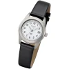 Regent Damen Armbanduhr Analog F-660 Quarz-Uhr Titan schwarz URF660