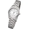 Regent Damen Armbanduhr Analog F-258 Quarz-Uhr Titan silber URF258