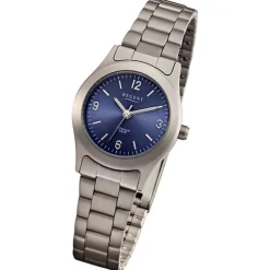 Regent Damen Armbanduhr Analog Metallarmband grau URF1440