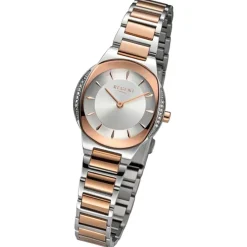 Regent Damen Armbanduhr Analog Metallarmband rosegold silber UR2212540