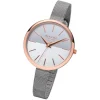 Regent Damen Armbanduhr Analog F-1170 Quarz-Uhr Metall silber URF1170