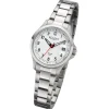 Regent Damen Armbanduhr Analog Metallarmband silber URBA786