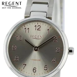 Regent Damen Armbanduhr Analog Metallarmband silber UR2192519