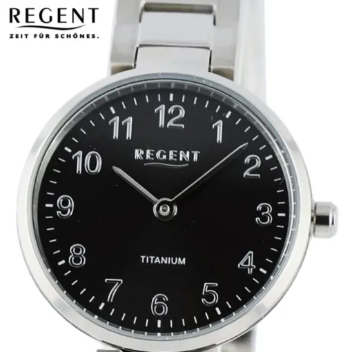 Regent Damen Armbanduhr Analog Metallarmband silber UR2192521