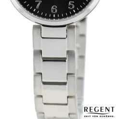 Regent Damen Armbanduhr Analog Metallarmband silber UR2192521