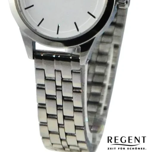 Regent Damen Armbanduhr Analog Metallarmband silber UR2251590