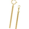 Regent Damen Herren Taschenuhr Kette Rundpanzer 5mm vergoldet vernickelt URP046