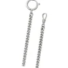 Regent Damen Herren Taschenuhr Kette Flachpanzer 5mm silber URP045