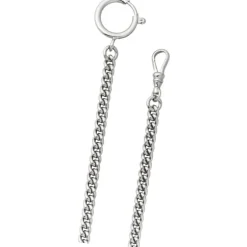 Regent Damen Herren Taschenuhr Kette Rundpanzer 5mm silber URP047