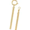 Regent Damen Herren Taschenuhr Kette Flachpanzer 6mm vergoldet vernickelt URP042