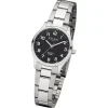 Regent Damen-Armbanduhr 32-2253412 Quarz-Uhr Edelstahl-Armband silber UR2253412
