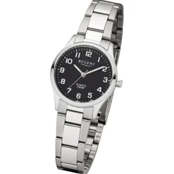 Regent Damen-Armbanduhr 32-2253412 Quarz-Uhr Edelstahl-Armband silber UR2253412