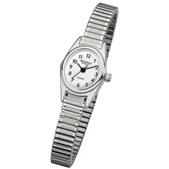 Regent Damen-Armbanduhr 32-F-262 Quarz-Uhr Edelstahl-Armband silber Uhr URF262