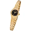 Regent Damen-Armbanduhr F-378 Quarz-Uhr Stahl-Armband gold URF378
