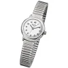 Regent Damen-Armbanduhr F-264 Quarz-Uhr Stahl-Armband silber URF264