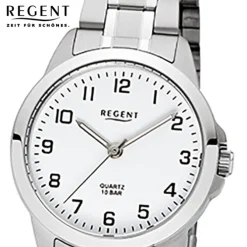Regent Damen-Armbanduhr 32-F-1003 Edelstahl-Armband silber URF1003