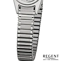 Regent Damen-Armbanduhr 32-F-262 Quarz-Uhr Edelstahl-Armband silber Uhr URF262