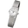 Regent Damen-Armbanduhr Mineralglas Quarz Edelstahl silber URF888