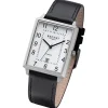 Regent Herren Armbanduhr Analog Lederarmband schwarz URF1272