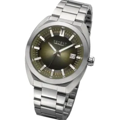 Regent Herren Armbanduhr Analog Metallarmband silber URBA825