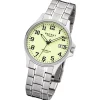 Regent Herren Armbanduhr Analog Metallarmband silber URF1280