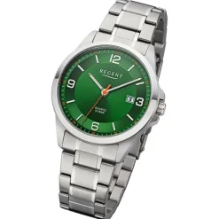 Regent Herren Armbanduhr Analog Metallarmband silber URF1289